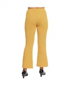 Polyester Solid Trouser for Women 
