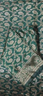Jacquard Zari Woven Saree for Women 