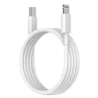Type C to Lightning Data Cable, White, 1 m