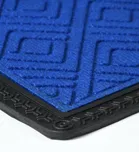 Rubber Doormat, Blue 