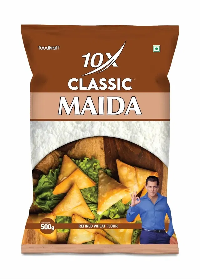 10X क्लासिक मैदा 500 g