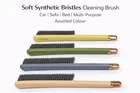 Soft Synthetic Fibers Bristles Car, Sofa,Bed Cleaning Brush Assorted Colour