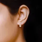 Brass Gold Plated Earrings for Women 
