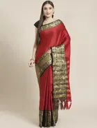 Cotton Embellished Saree for Women 