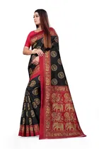 Art Silk Printed Saree for Women 