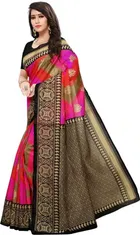 Mysore Silk Printed Saree for Women 