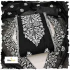 Chanderi Cotton Embroidered Punjabi/All Over Suits for Women 