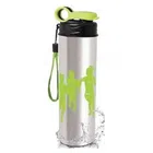 Stainless Steel Non-Insulated Sports Water Bottle (Green, 500 ml)