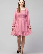 Crepe Dress for Women 