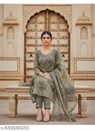 Embroidered Anarkali Suit for Women 