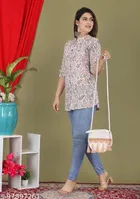 Cottonthree Quarter Sleeves Top for Women 