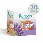Purodo Air Freshner Blocks- Lavender, Jasmine, Sandal & Rose 4 X 50g