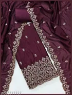 Embroidered Floral Patiala Suit for Women 