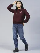 Women's Oversized Hooded Sweatshirt 