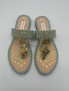 Flats for Women (Gold & Grey, 4)