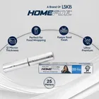 HomeFoil 25 Meter Silver Embossed Food Wrapping Aluminium Foil