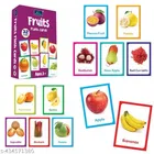 Flash Cards for Kids - Set of 3 Educational Flash Cards | Learn Alphabet, Numbers & Fruits | Perfect for Preschool, Kindergarten, Toddlers, Early Learning, Brain Development, Cognitive Skills, Homeschooling, Fun Learning Activities