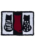 Soft Cotton Anti Skid Bathmat for Home & Entrances 