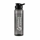 Time Marker Motivational Sipper Water Bottle With Stickers 1000ml Plastic