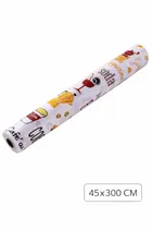 Coffee Theme PVC Kitchen Cabinet Shelf Mat Kitchen Mat EVA Food Grade Multipurpose Washable Anti Slip Mat/Sheet for Fridge, Shelf Liner, Table, Kitchen Drawer mat 