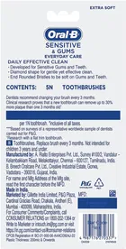 Oral-B Sensitive Care Toothbrush, Extra Soft 