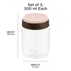 Crest Container 3pc Set 300 ml 