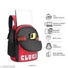 Polyester Backpack Bag, Red