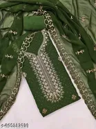 Georgette Embroidered Patiala Suits for Women 