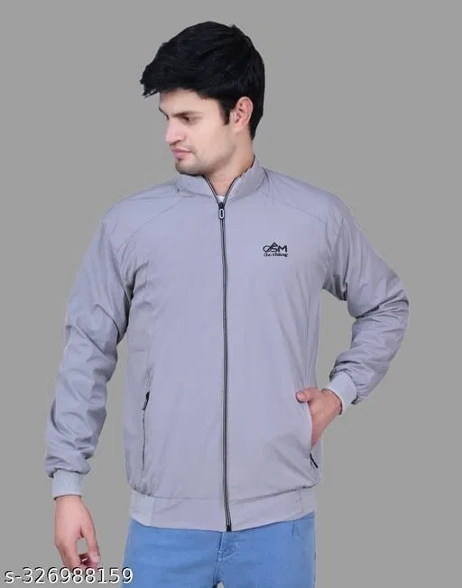 Jacket for Men (Grey, XL)