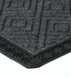 Rubber Doormat, Black 