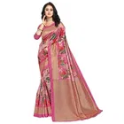 Art Silk Floral Print Saree for Women 