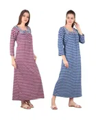 Woolen Hosiery Nighty for Women 