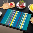 PVC Printed Dining Table Placemats 
