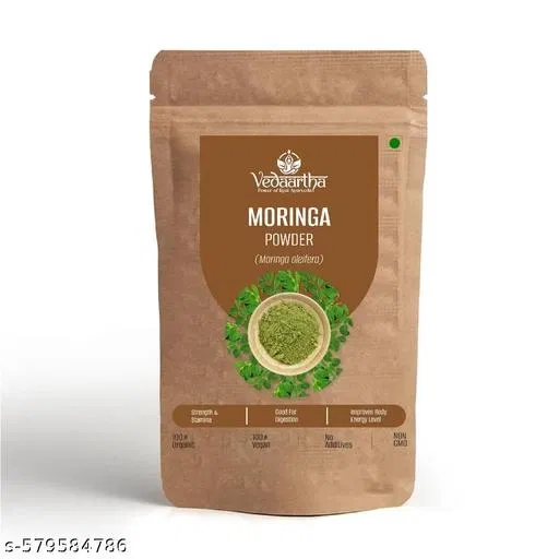 Vedaartha Moringa Powder, Pack of 3 (100 g)
