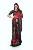 SVB प्रिंटेड साड़ी फॉर वीमेन 