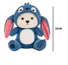 Baby Plushies, Blue Lovable Huggable Soft Toy, Big Size Hooded Plush Toy for Babies,