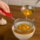 Steel Soup Strainer 
