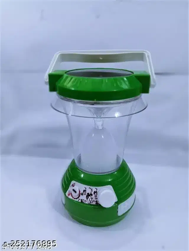 Solar Rechargeable Emergency Light (White)