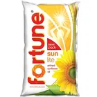 Fortune Sunlite Refined Sunflower Oil (Pouch) 1 L