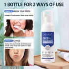 Smartdrops Teeth Whitening Foam For Fresh Breath And Remove Stains - Fresh Mint Toothpaste  