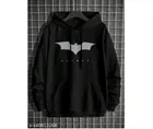 Fleece Printed Hoodie for Men 