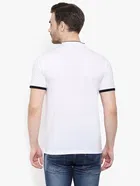 Mandarin Collar Solid T-Shirt for Men 