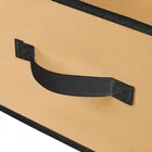 Cnavas Laundry Storage ,Beige,  