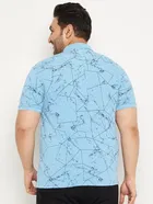 Printed Polo T-shirt for Men 