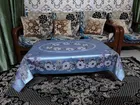 PVC Printed 4 Seaters Table Cover 