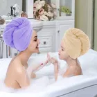 Microfiber 400 Gsm Women Hair Bath Towel 