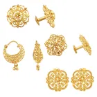 Alloy Stud Earrings for Women 