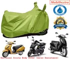 Polyester Semi-Waterproof Universal Motorcycle Cover (Green)