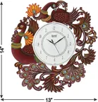AJANTA Plastic Wall Clock 