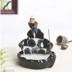 Lord Ganesha Water Fountain with 10 Smoke Backflow 